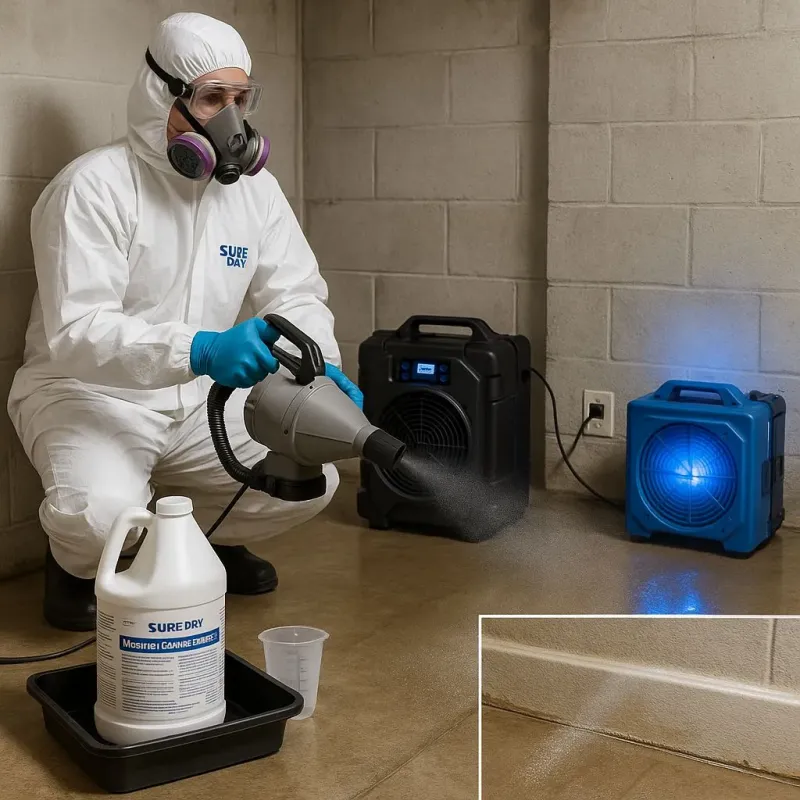 Sanitization and Odor Removal process in Taylors, SC